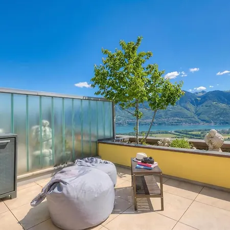 Apartment Panorama Maggiore Apartment With Pool In Locarno - Happy Rentals *