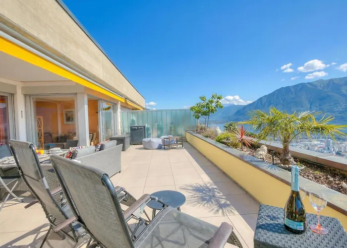 Panorama Maggiore Apartment- Happy Locarno