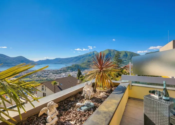 Apartmán Panorama Maggiore Apartment- Happy Locarno