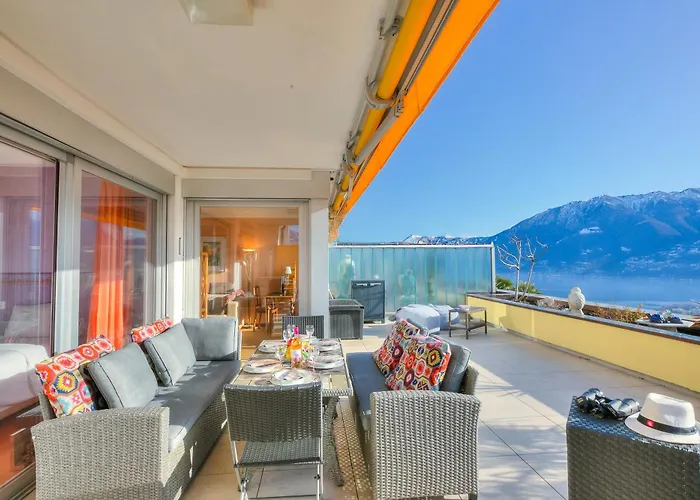 아파트 Panorama Maggiore Apartment- Happy *