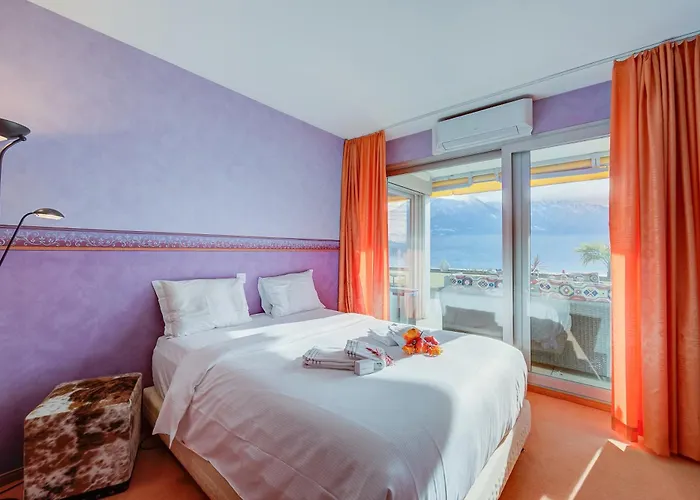 아파트 Panorama Maggiore Apartment- Happy 로카르노